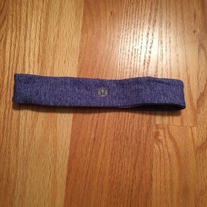 Heathered Purple Lululemon Headband OS